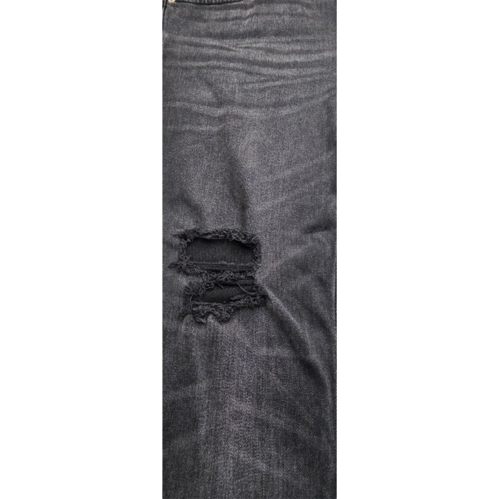 Calvin Klein Jeans Mens Slim Fit Distressed Black Denim 32x30 Ripped Dark Wash - Picture 15 of 16